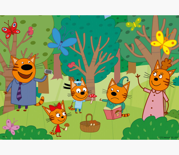 Ravensburger pussel Family day out 2 x 12 bitar 3+   image