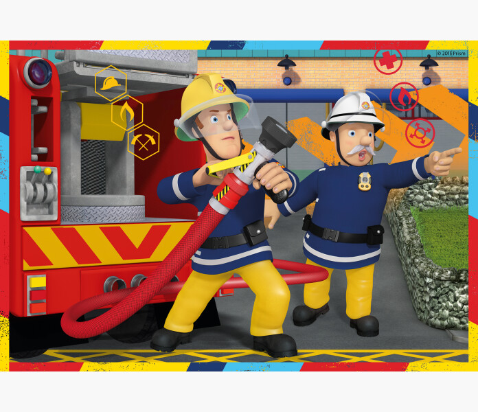 Ravensburger pussel Sam in action 2 x 12 bitar 3+   v2 image