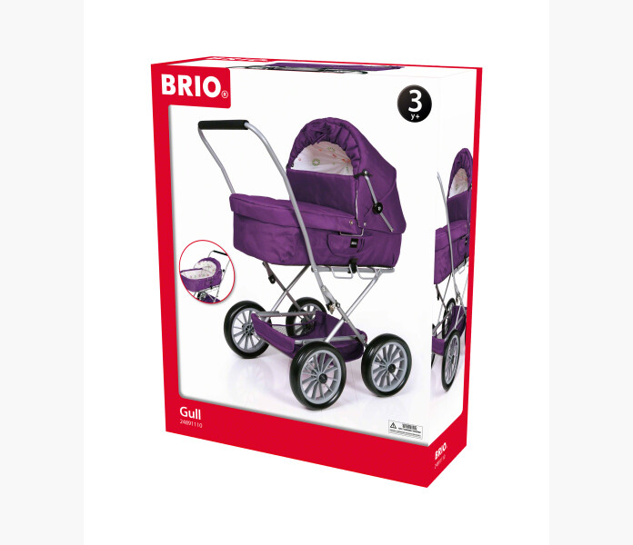 Brio Dockvagn Gull plommonfarg 3+  kuva