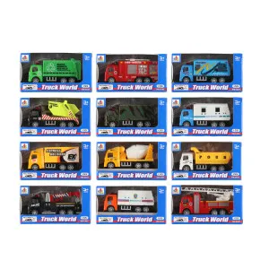 Lastbil pull-back 11cm olika sorter 3+ kuva