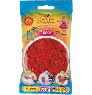 Hama påse 1000 mörkröd kuva