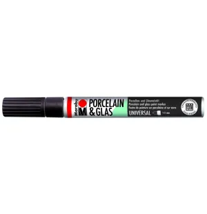 Marabu Tusch för porslin-och glas svart image