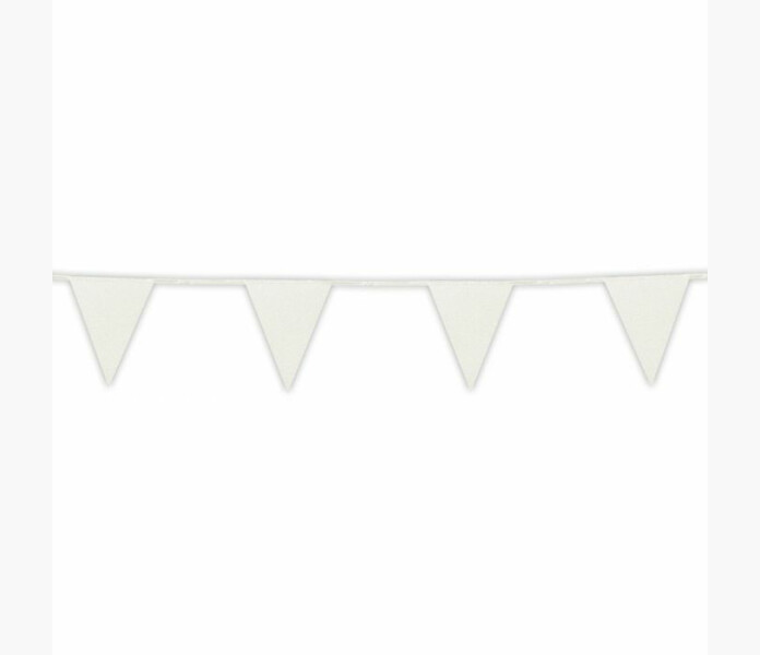 Vimpelband vitt glittrande. image