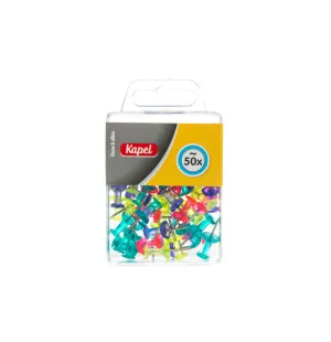 Kapel Häftstift olika färger 50st image