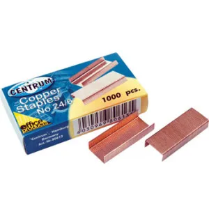 Centrum stift 24/6 coppar 1000st image