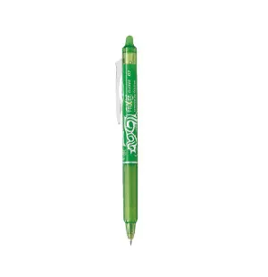 Pilot Frixion Clicker 0,7mm lime bläckpenna kuva