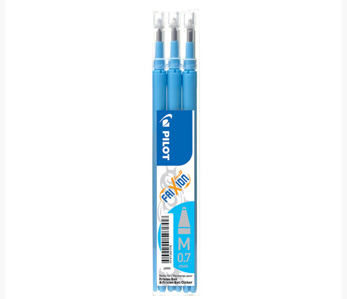 Pilot Frixion refill ljusbla 07mm kuva