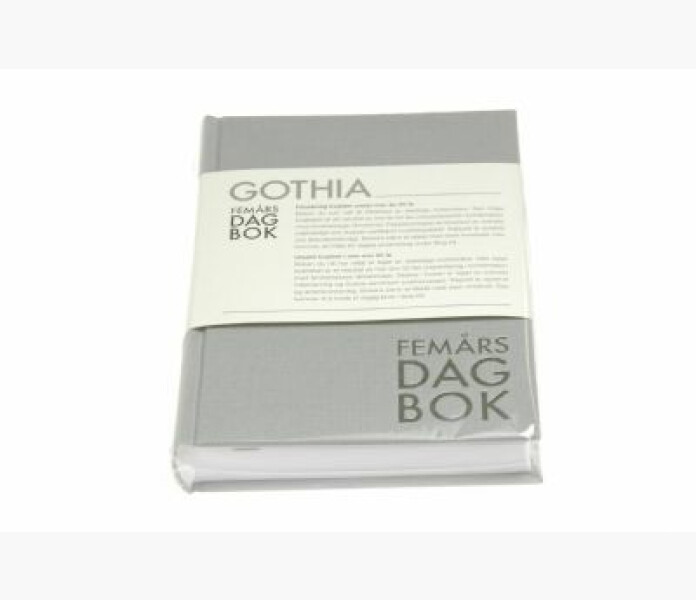 Gothia 5 ars dagbok gra image