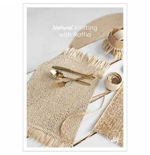 Natural knitting with raffia -kort kuva