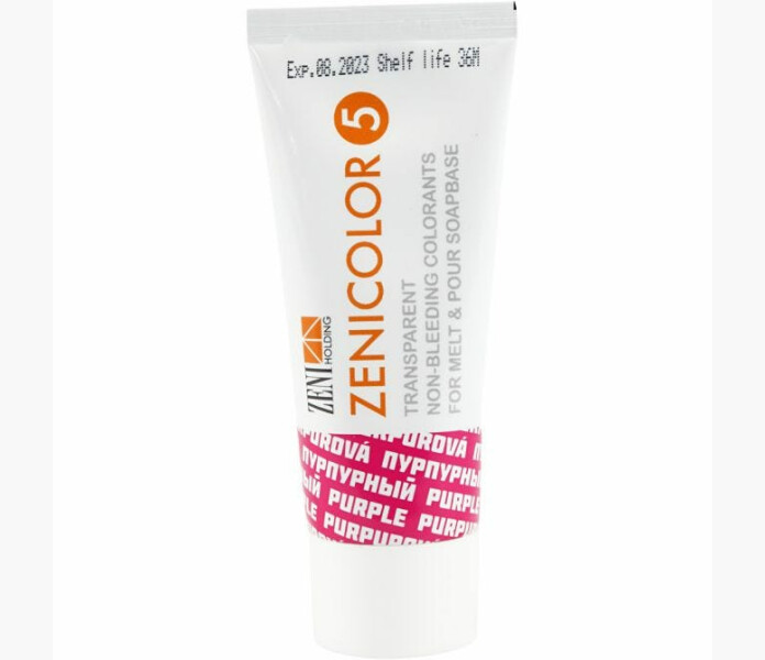 Zenicolor 5 transparent pink tvalfarg 30 g. kuva