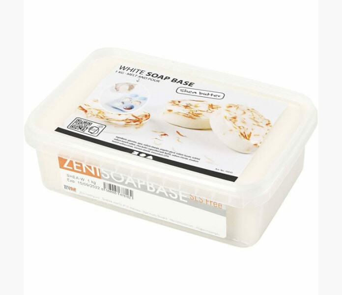 Zeni vit tvalbas med Shea smor 1 kg. image