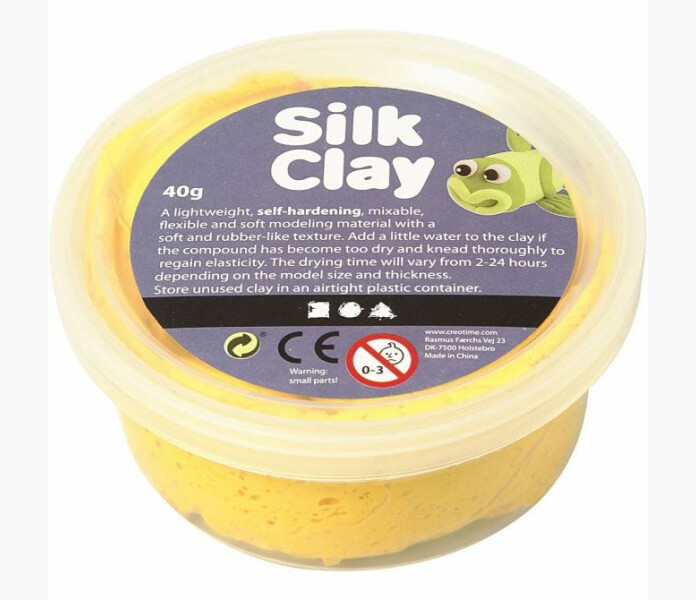 Silk Clay gul 40 g. image