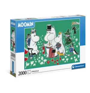 Moomin pussel 2000 bit kuva