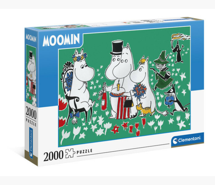 Moomin pussel 2000 bit kuva