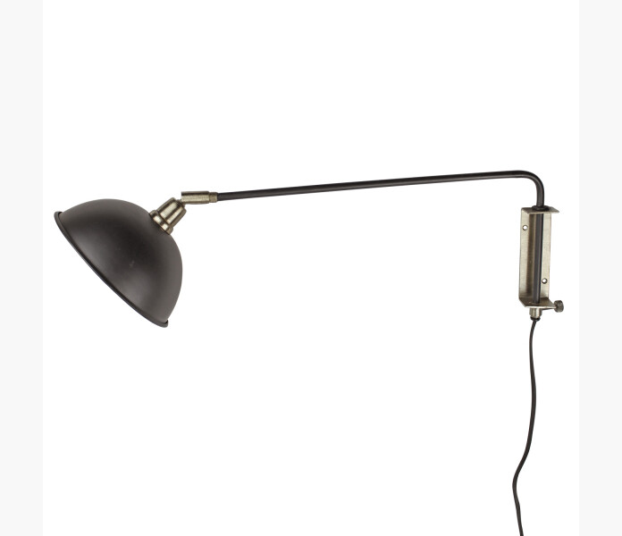 Vagglampa arm svart massing1 image