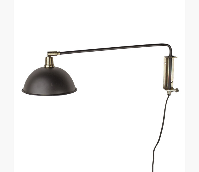 Vagglampa arm svart massing image