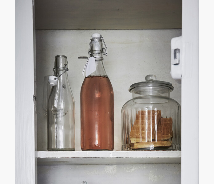 glasflaska med patentkork 1l2 image