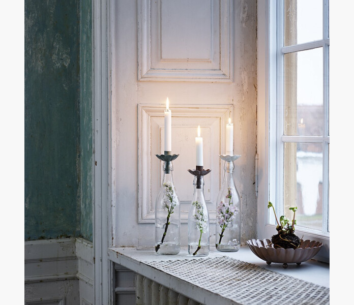 Ljushallare for Flaska Ingrid Antik Vit2 image