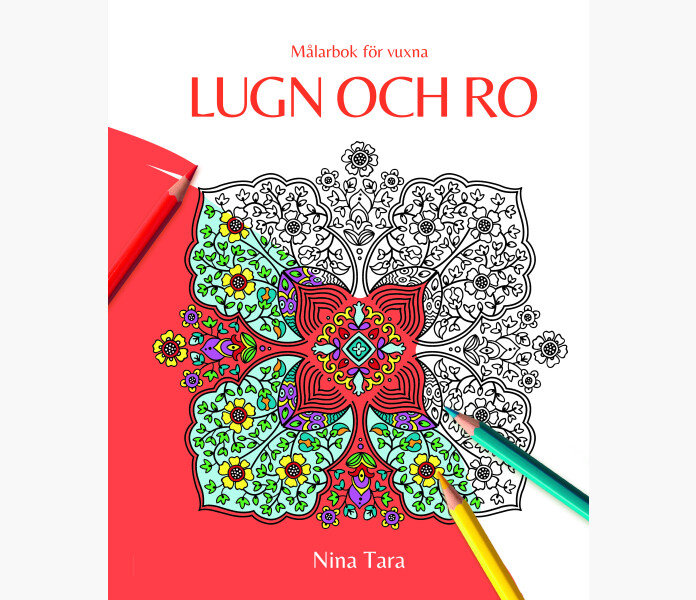 Malarbok for vuxna Lugn och ro kuva