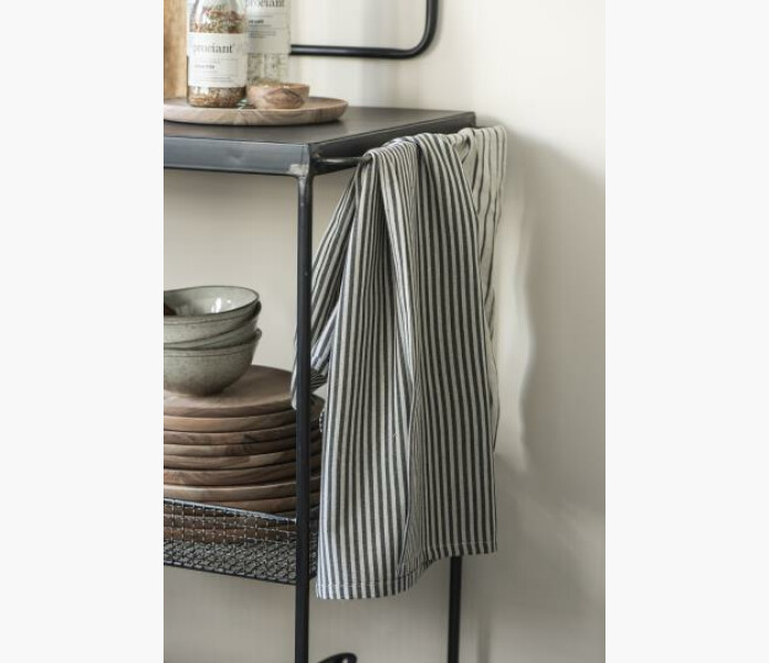 Kokshandduk beigesvart randig 1 kuva