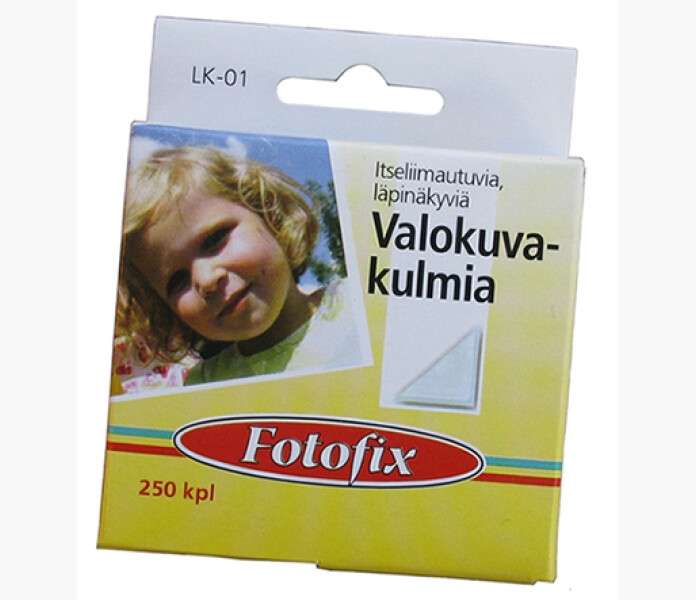 Fotofix Fotohorn genomskinligt 250st. image