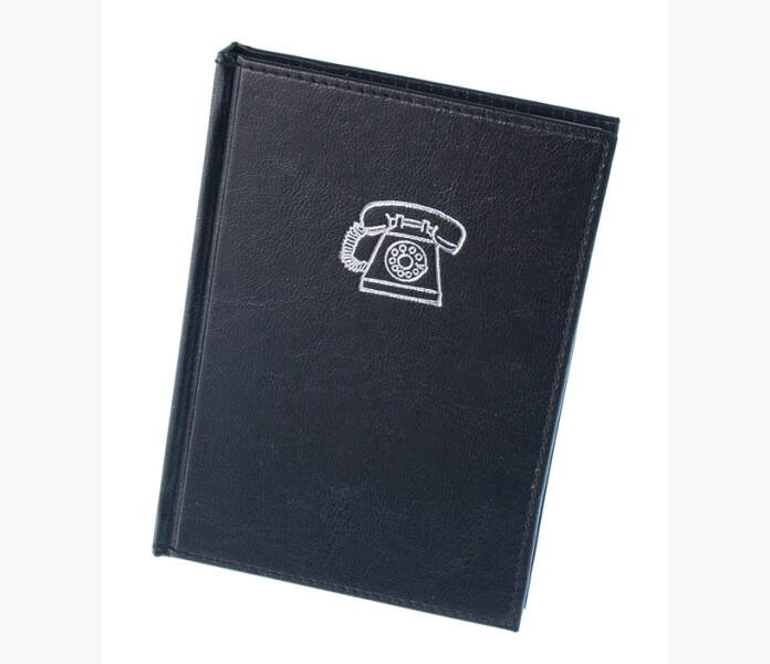 Binderbooks svart adressbok A6 image