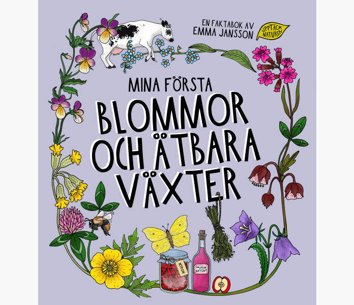 Mina forsta blommor och atbara vaxter kuva