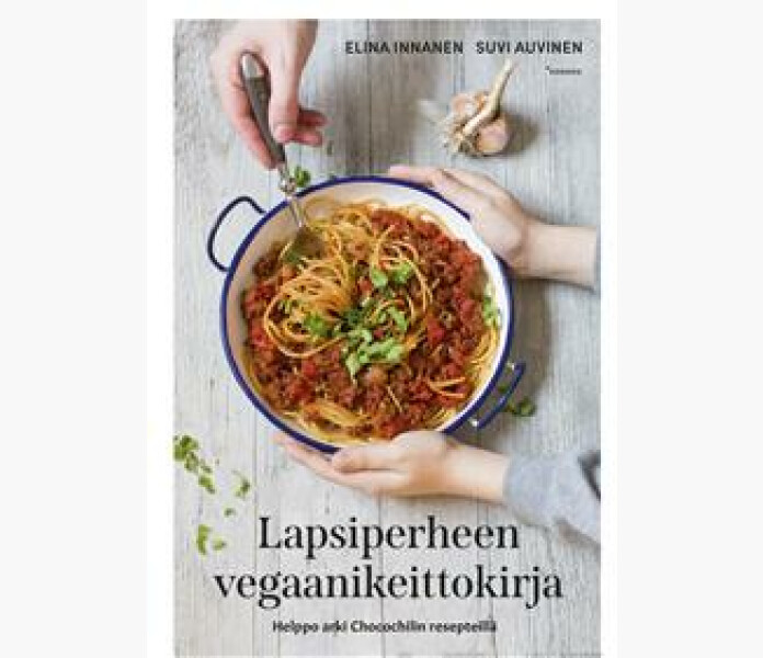 Lapsiperheen vegaanikeittokirja kuva