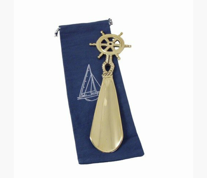 Skosked med ror ratt i massing 22cm image