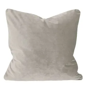 Kuddfodral Elise sammet 45x45cm Silver kuva