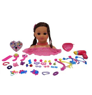 Happy Friend Smink- & Frisyrdocka Mörk kuva