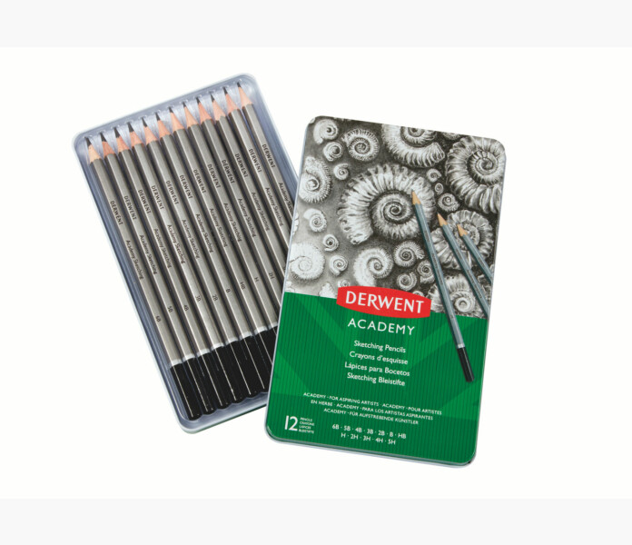 Derwent Academy Skiss pennor 6B 5H 12st kuva