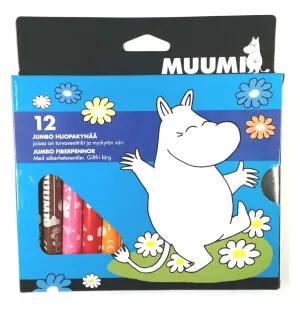 Mumin Jumbo Tuschpennor 12st kuva