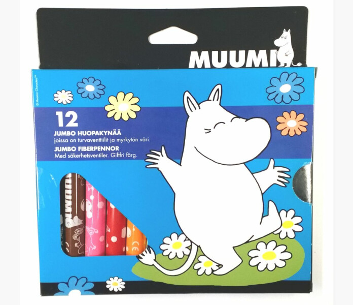 Mumin Jumbo Tuschpennor 12st image