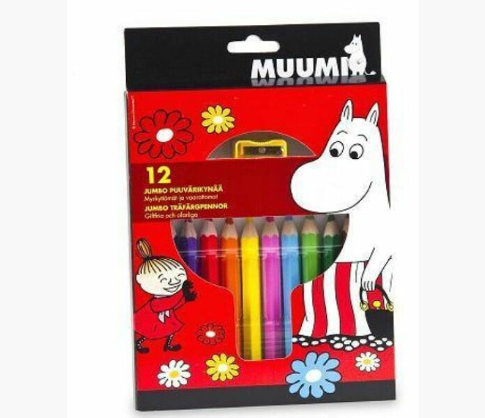 Mumin Jumbo Fargpennor 12st image