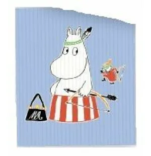 Disktrasa Mumin mamman och Lilla My blå image