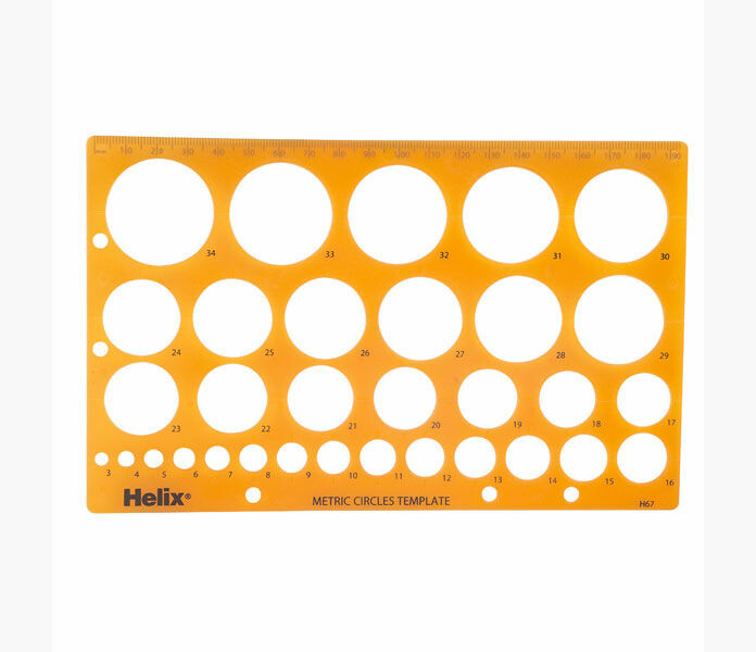 Helix Cirkel Schablon 32 storlekar kuva