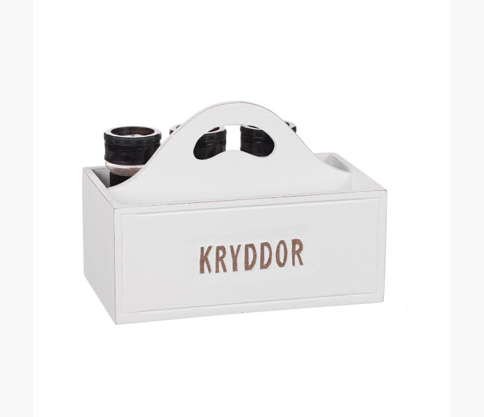 Tralada Kryddor vit 13x20cm image