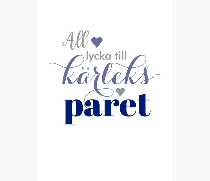 All lycka till karleksparet kuva