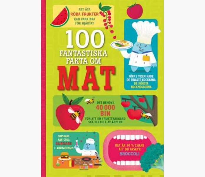 100 fantastiska fakta om mat kuva