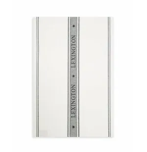 Icons Cotton Jacquard Star kökshandduk vit/svart image