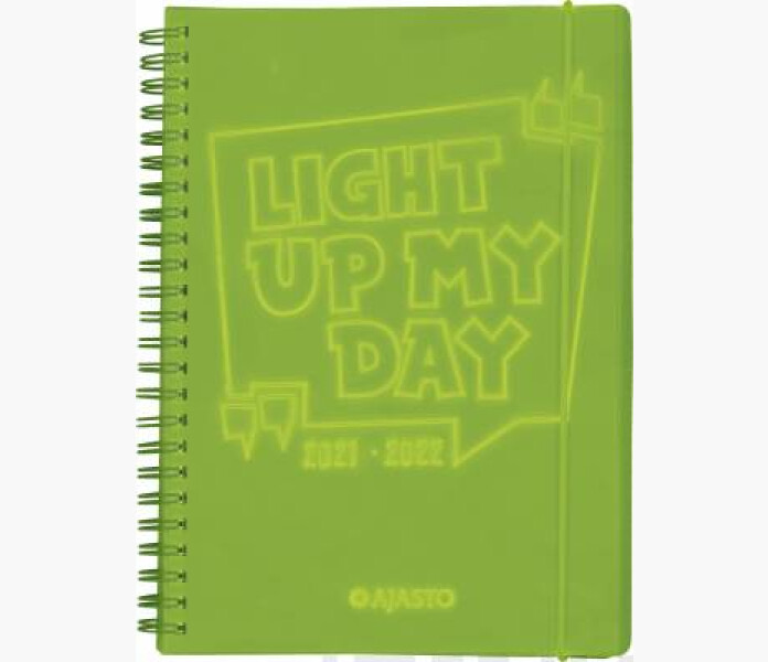 Ajasto Neon Gron 2021 2022 lasarskalender kuva