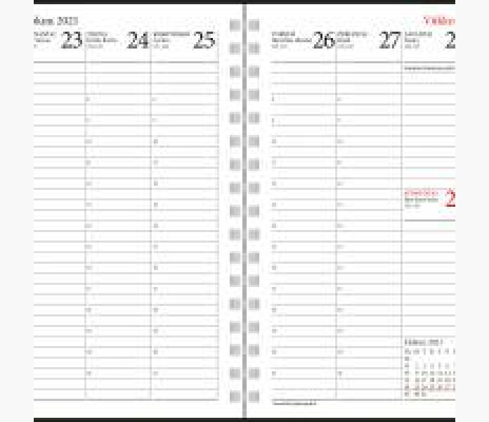 Ajasto Simple svart 2021 2022 lasarskalender 1 kuva