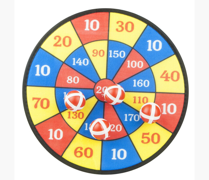 Dartspel med kardborrbollar image