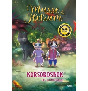 Musse & Helium. Korsordsbok 6-9 år kuva