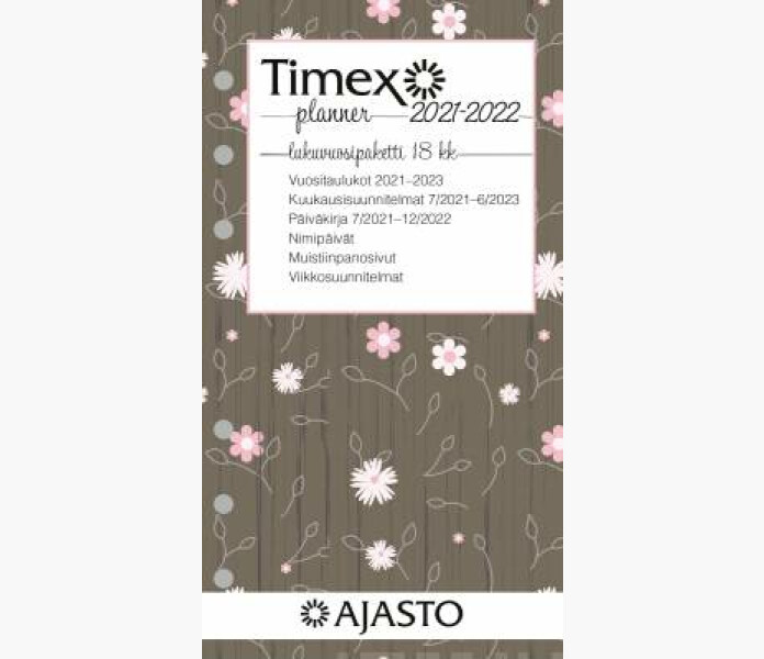 Ajasto Timex Planner 2021 2022 kuva