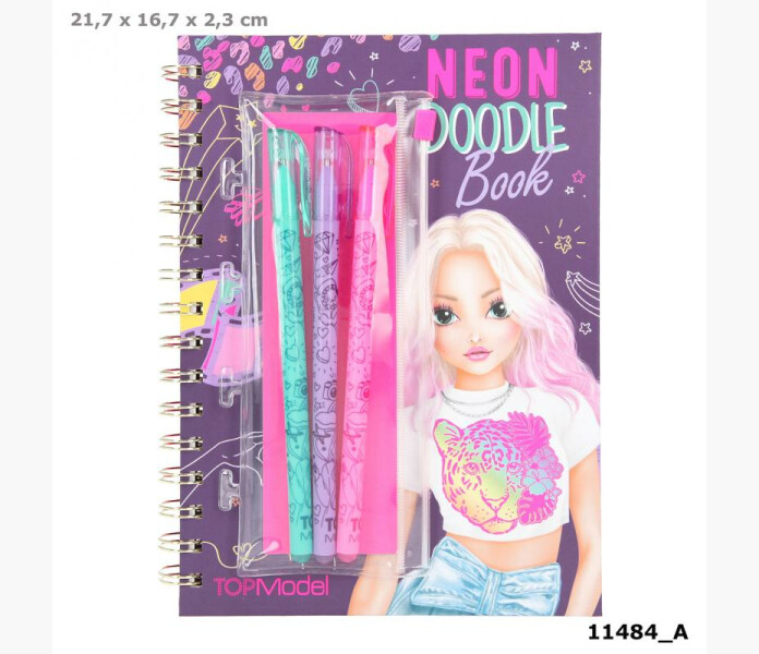 top model doodle pysselbok image