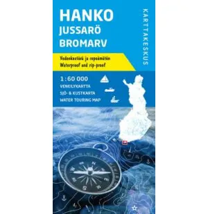 Hangö-Jussarö-Bromarv båtkarta image