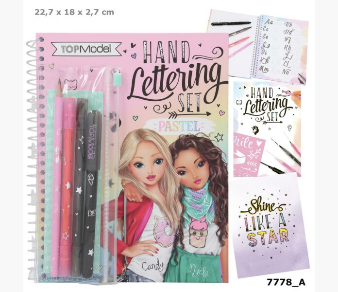 Top model hand skrift kit image