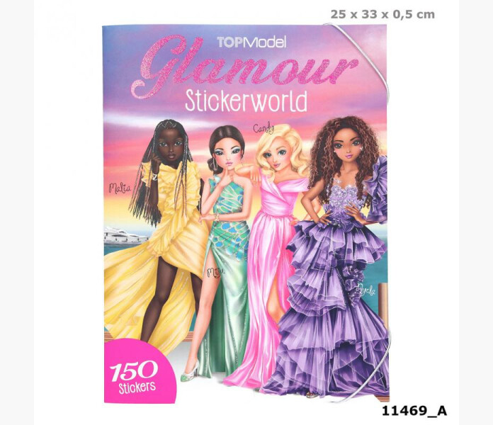 Top model Glamour Stickerworld image